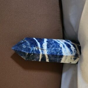 Sodalite tower 5 3/4 tall